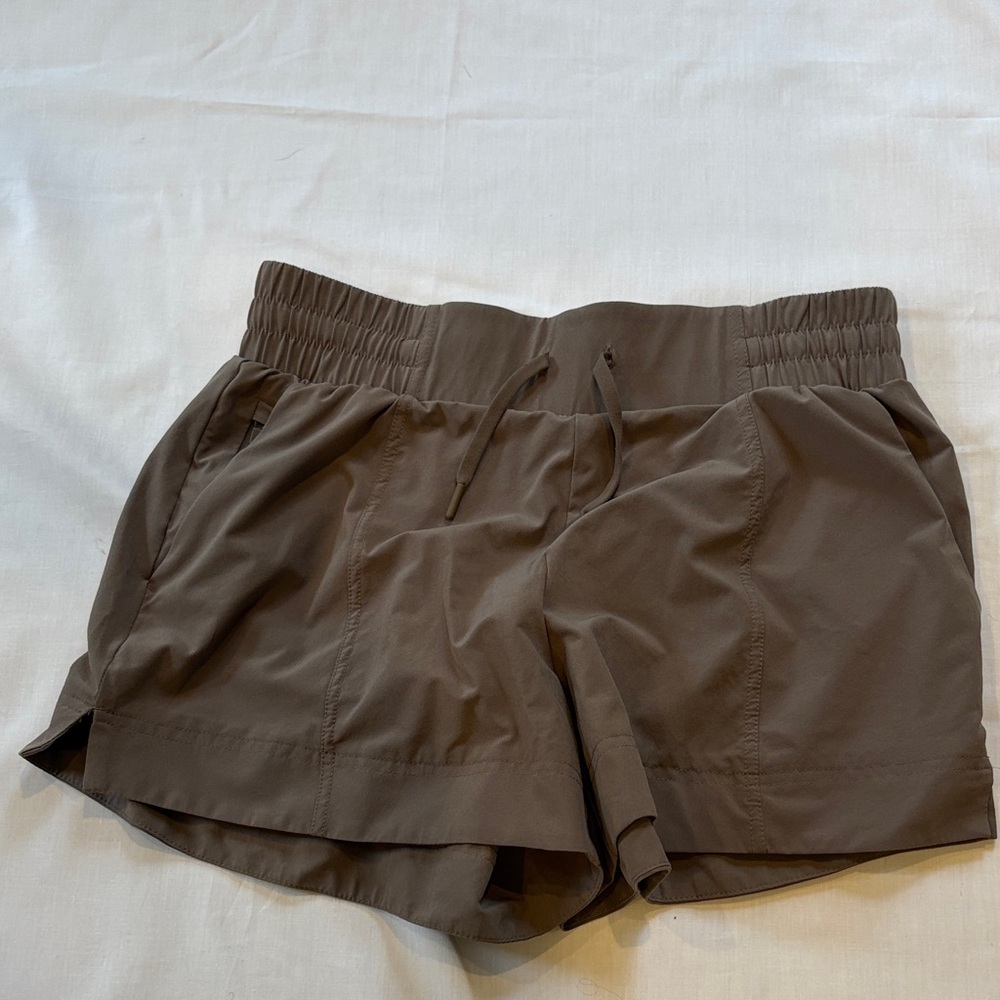 All in Motion Women's Tan Athletic Shorts
